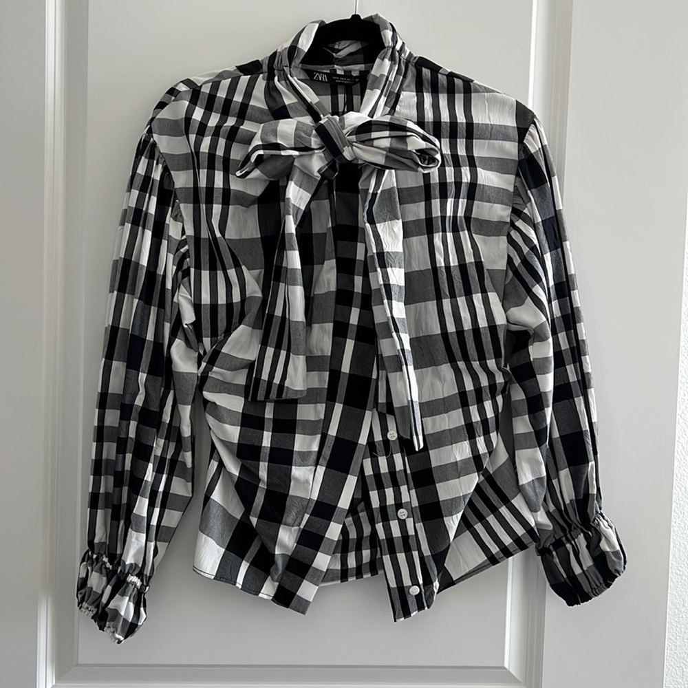 Button up Zara top